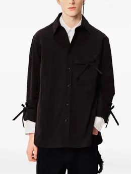 Simone Rocha: Рубашка с бантом 