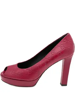 Gucci Pre-Owned: Красные туфли 