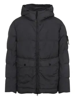 Stone Island: Пальто с капюшоном 