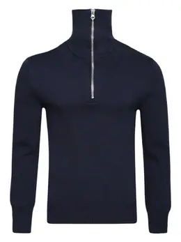 Courrèges: Синий свитер 