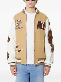A BATHING APE®: Бежевая куртка 
