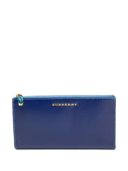 Burberry Pre-Owned: Голубой кошелёк 