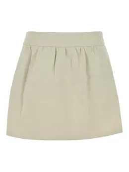 Max Mara: Бежевая юбка 