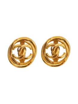CHANEL Pre-Owned: Серьги 