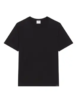 Courrèges: Чёрная футболка 