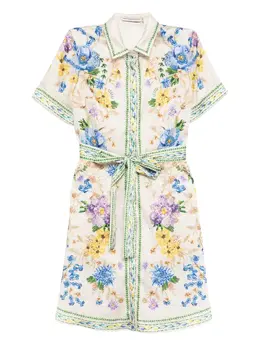 Mary Katrantzou: Бежевое платье 