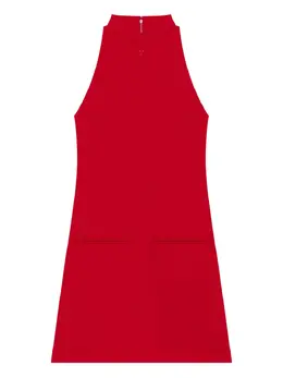 Courrèges: Платье без рукава 
