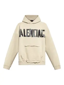 Balenciaga: Толстовка с принтом 