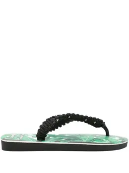 Havaianas: Чёрные шлёпанцы 