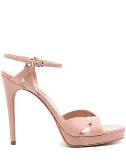 Casadei: Розовые сандалии 