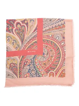 ETRO: Красный шарф 