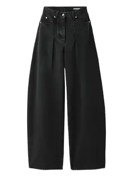 Jacquemus: Чёрные джинсы 