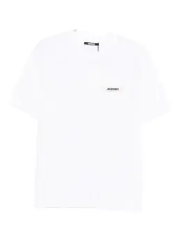 Jacquemus: Белая футболка 