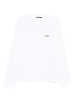 Jacquemus: Белая футболка 