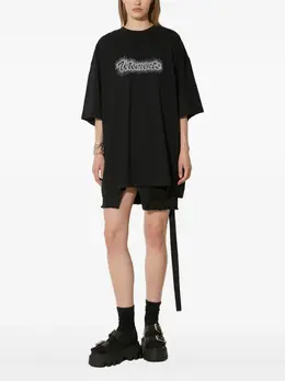 VETEMENTS: Чёрная футболка 