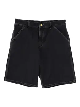 Carhartt WIP: Чёрные шорты 