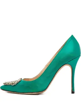Manolo Blahnik: Зелёные туфли 