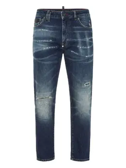 Philipp Plein: Прямые джинсы 