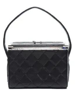 CHANEL Pre-Owned: Чёрная сумка 