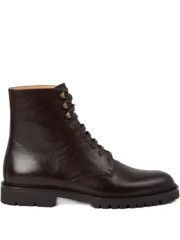 Brunello Cucinelli: Коричневые ботинки 