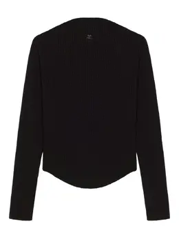 Courrèges: Чёрный свитер 