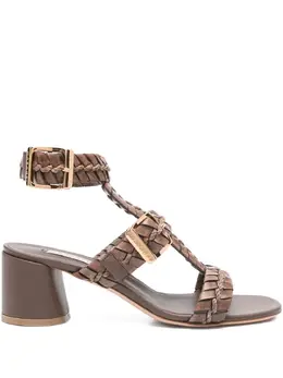Casadei: Коричневые босоножки 