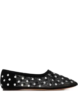 Loeffler Randall: Чёрные балетки 