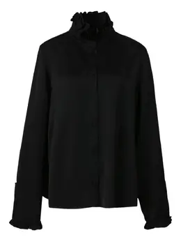 Jil Sander: Блуза с воротником 