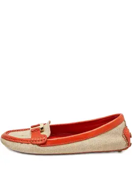 Tory Burch: Бежевые лоферы 