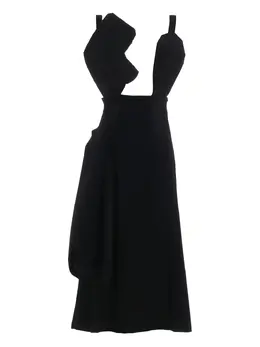 Yohji Yamamoto: Платье из шерсти 