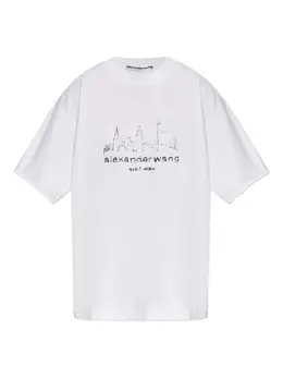 Alexander Wang: Футболка с принтом 
