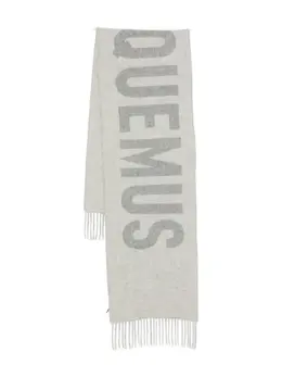 Jacquemus: Светлый шарф 