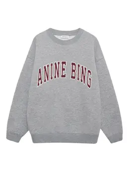 ANINE BING: Свитшот с длинным рукавом 