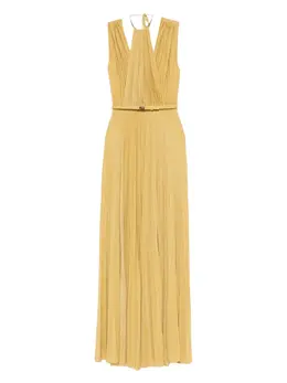 Elisabetta Franchi: Плиссированное платье 