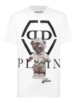 Philipp Plein: Футболка  Teddy Bear со стразами