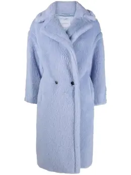 Max Mara: Пальто из искусственного меха 