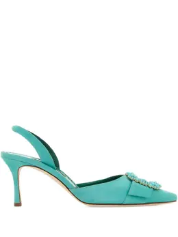 Manolo Blahnik: Голубые туфли 