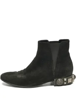 Dolce & Gabbana Pre-Owned: Чёрные ботинки 