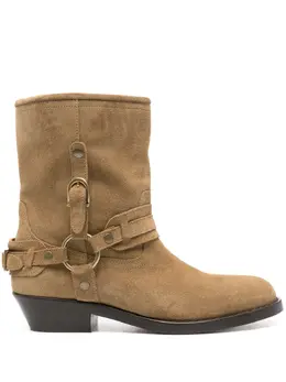 ISABEL MARANT: Бежевые ботинки 