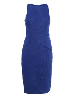 Badgley Mischka: Твидовое платье 