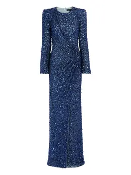 Jenny Packham: Голубое платье 