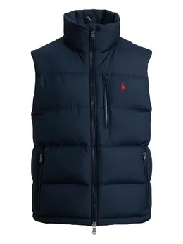 Polo Ralph Lauren: Синий жилет 