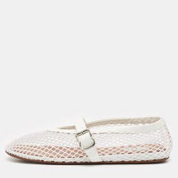Alaia: Белые балетки 