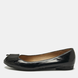 Salvatore Ferragamo: Чёрные балетки 