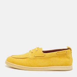 Loro Piana: Жёлтые лоферы 