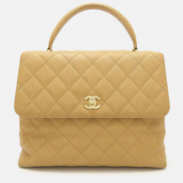 Chanel: Коричневая сумка на руку 