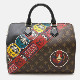 Louis Vuitton: Коричневая сумка  Speedy 30