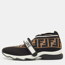 Fendi: Чёрные мокасины  Rockoko