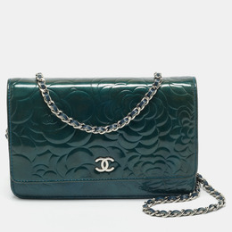 Chanel: Зелёный кошелёк 