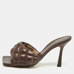 Bottega Veneta: Коричневые сандалии 
